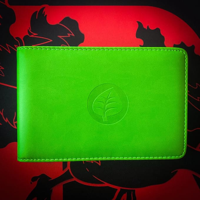 Pokemon Mini Binder . Grass Energy (Groen) . Verzamelmap geschikt voor 64 kaarten