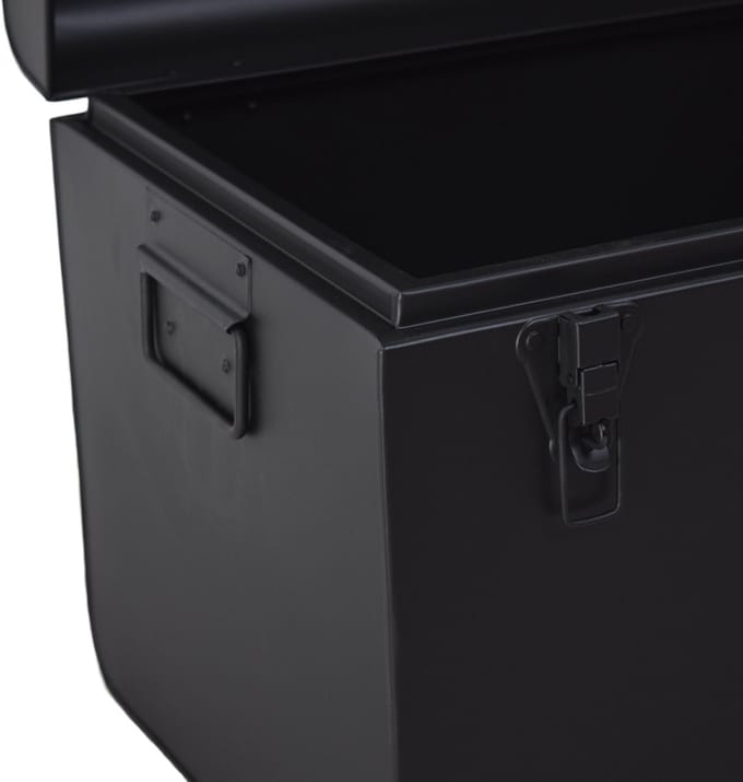 LOFT42 Box Opbergkist Medium - Metaal - Mat Zwart - 50x31x31