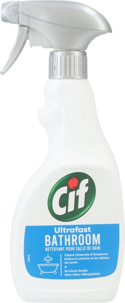 Cif - Badkamerreiniger - Spray - Ultrafast Bathroom - 500ml