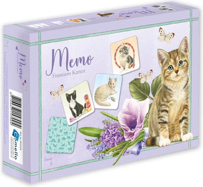 Franciens katten - Memo spel - AFMETING???
