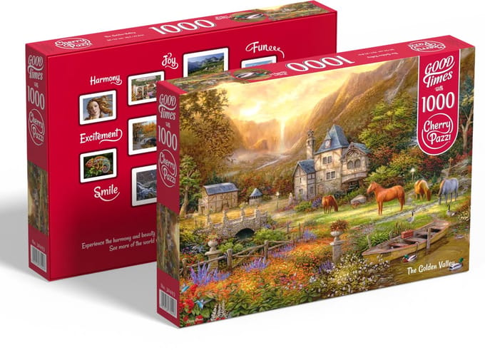 The Golden Valley Puzzel 1000 Stukjes