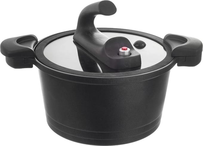 Snelkookpan Graniet GRANDE 26 cm, 5,5 l - Kookpan - Kookpot - Soeppan - Pressure Cooker