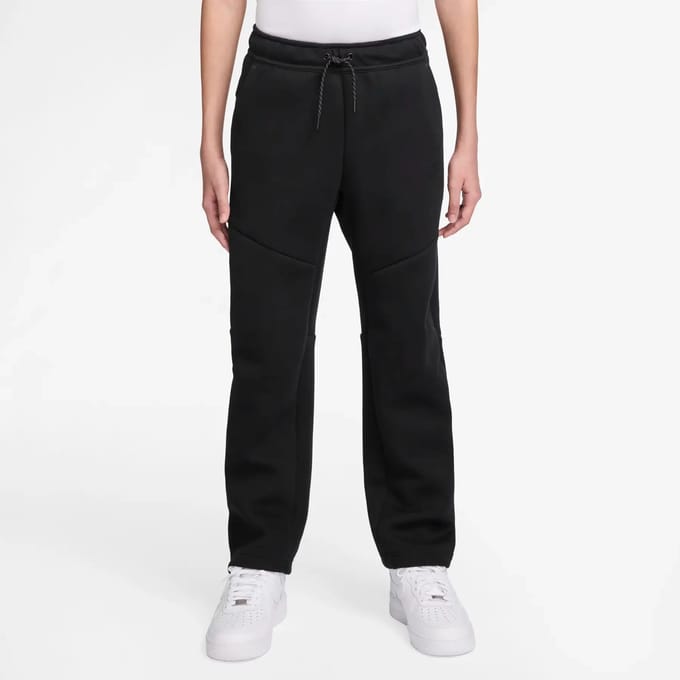 Nike Broek met open zoom voor jongens Sportswear Tech Fleece - Zwart, Zwart 8-10Y