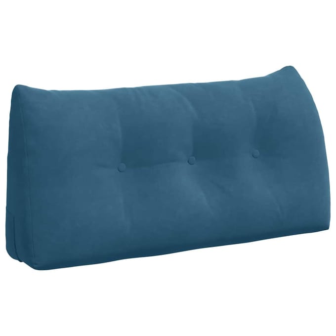 vidaXL - Rugkussen - Blauw - 100 - x - 24 - x - 50 - cm - Fluweel