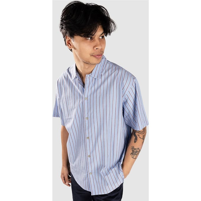 Element Idle T-shirt Met Korte Mouwen Blauw M Man