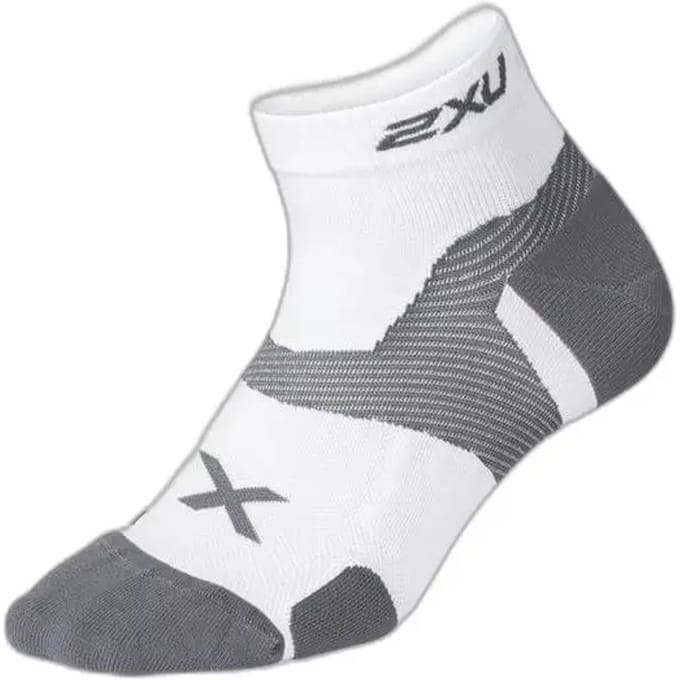 2xu Vector Cushion 1/4 Crew Sokken Wit EU 38-41 1/2 Man