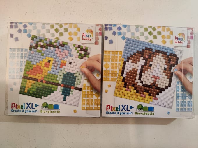 PIXELHOBBY PIXEL XL SET 2 COASTERS PARKIET/HAMSTER