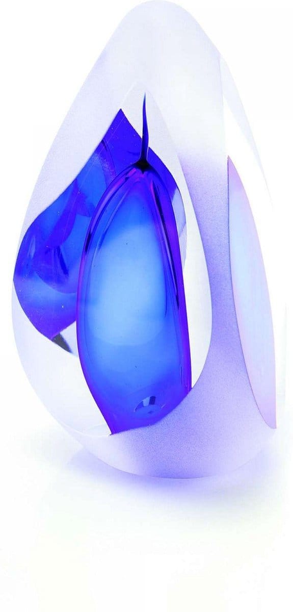 Urn ornament Reflection, Blauw, urnen