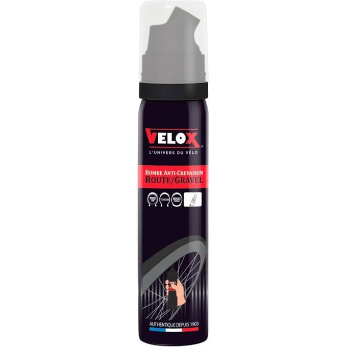 Lekvrije spray voor banden met directe ventielaansluiting Velox Presta 75 ml