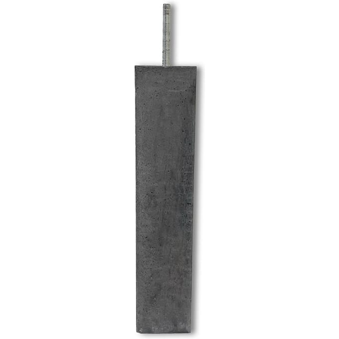 Intergard Betonpoer hoog model met facetrand 120x120mm