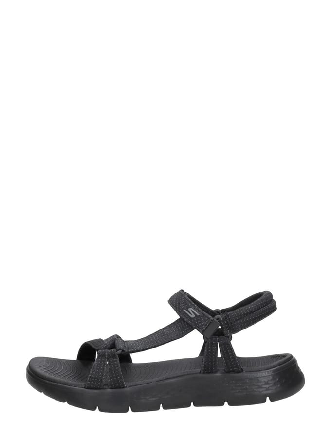 Skechers Go Walk Flex Zandal - Sublime - Dames Sandalen - Zwart