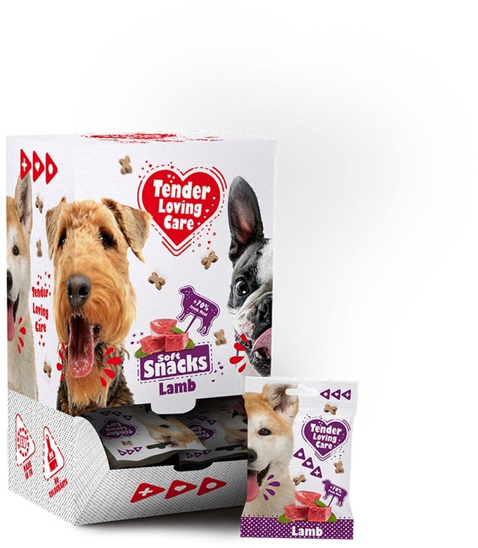 Tender Loving Care - soft snack lam - 25x 100 gram