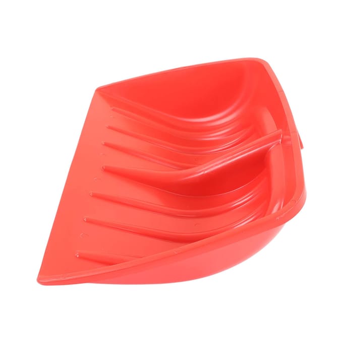 Sneeuwschuiver PP Kunststof Blad Schuiver voor Grind Aarde Bladeren Tuin Bouw Schoon Rood red