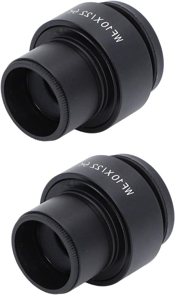 Microscoop Oculairs - Optische Lens - Vergroten Beeld - Dioptrie Aanpassing - 30mm Mount - Zilver