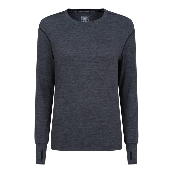 Mountain Warehouse Dames/Dames Tijdrit T-shirt (Zwart)