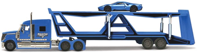 Maisto International Lonestar - Modelauto - Schaal 1:64 - Blauw/Zwart