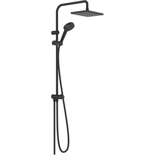 Hansgrohe Vernis Shape - showerpipe - zonder thermostaat - mat zwart