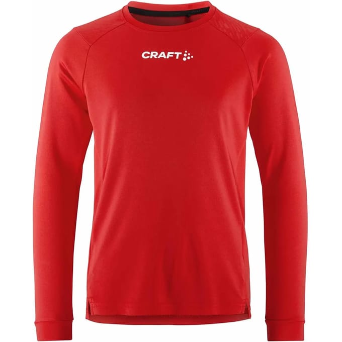 Craft Rush 2.0 Running Longsleeve Kinderen - Rood | Maat: 146/152