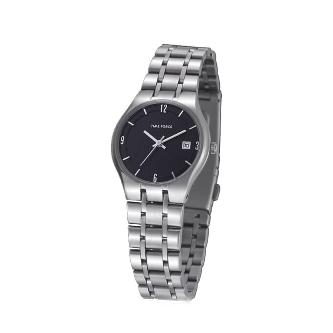 Montre TIME FORCE TF4012L01M. Quartz, Couleur noir. Femme. gray