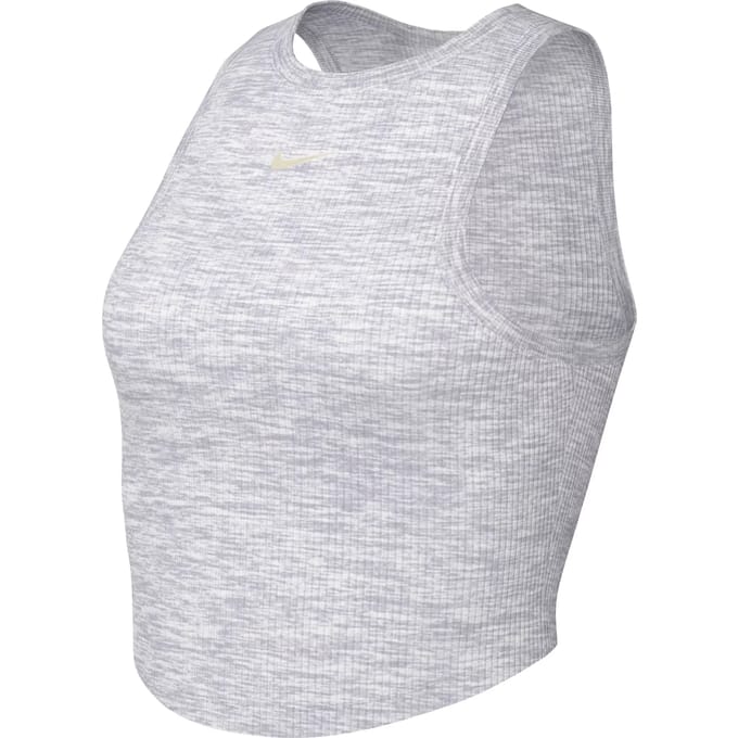 Geribde, getailleerde damestanktop Nike Essentials
