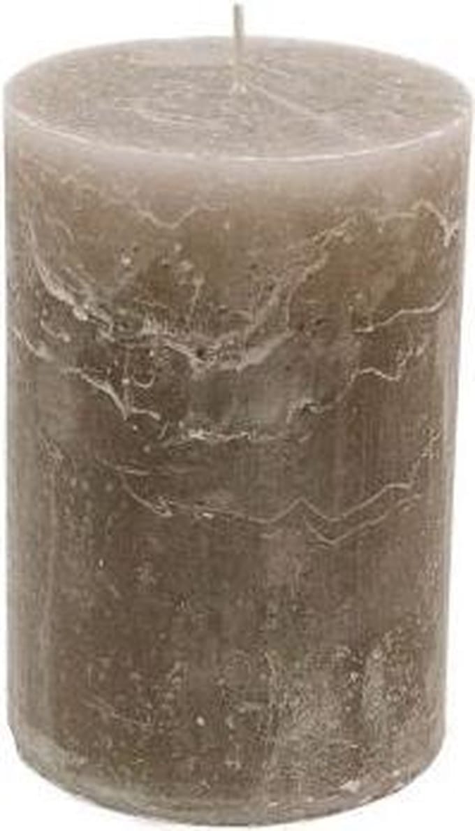 Stompkaars stone - KaarsenKerstkaarsen - Paraffine - 10x15cm