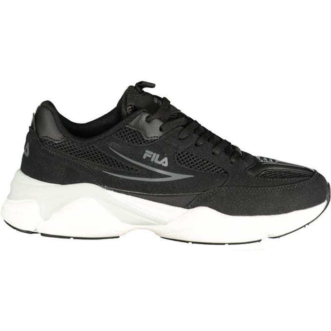 Fila Zwarte Polyurethaan Heren Sneakers