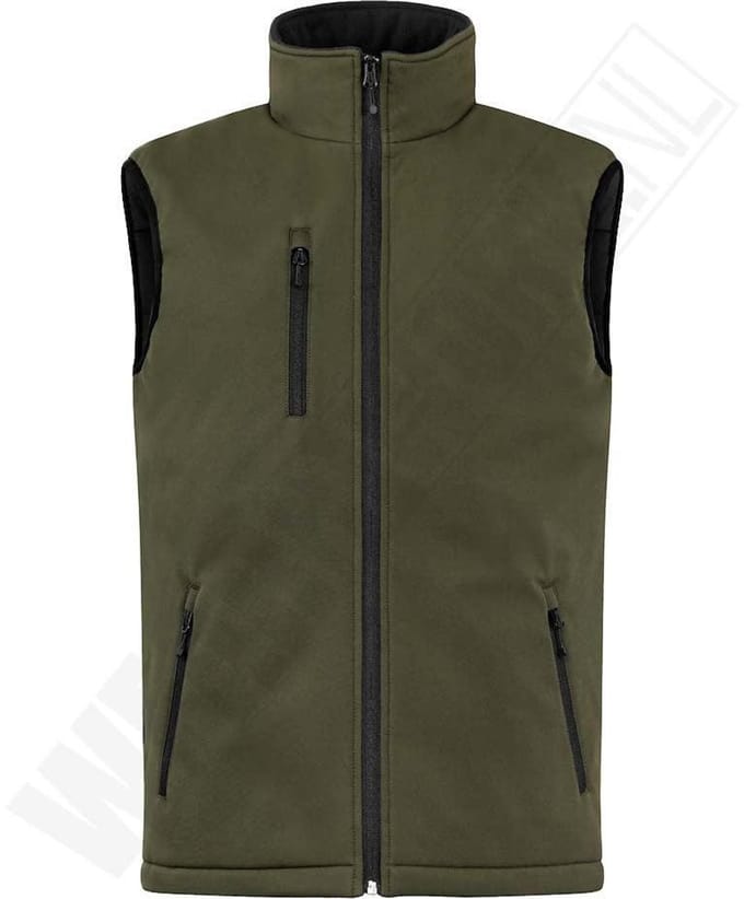 Clique Padded Softshell Vest 020958 - Zwart - S
