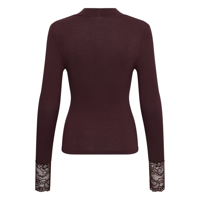 T-shirt met coltrui voor dames KAFFE KAOmi