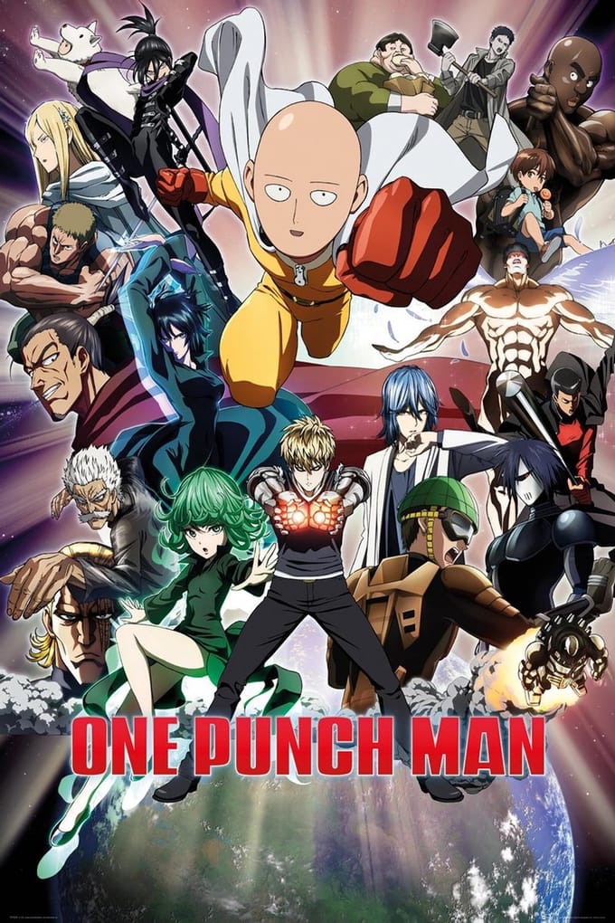 One Punch Man Karakters Poster 61x91.5cm