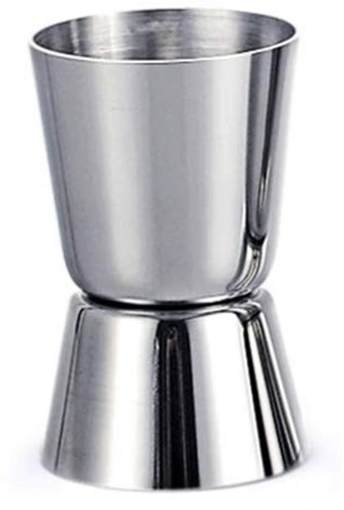 T&F Jigger Spirit Measure 20ml/30ml - Roestvrijstalen Cocktail Maatbeker