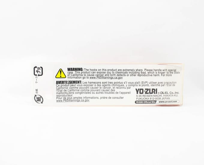 Yo Zuri Snap Bean 25 mm zinkend kunstaas R1217-B (0227) red