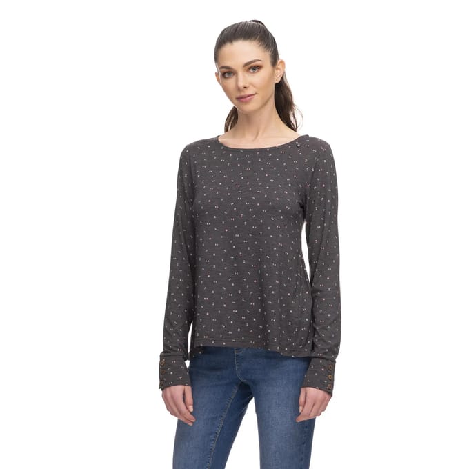 Dames-T-shirt met lange mouwen Ragwear Malka