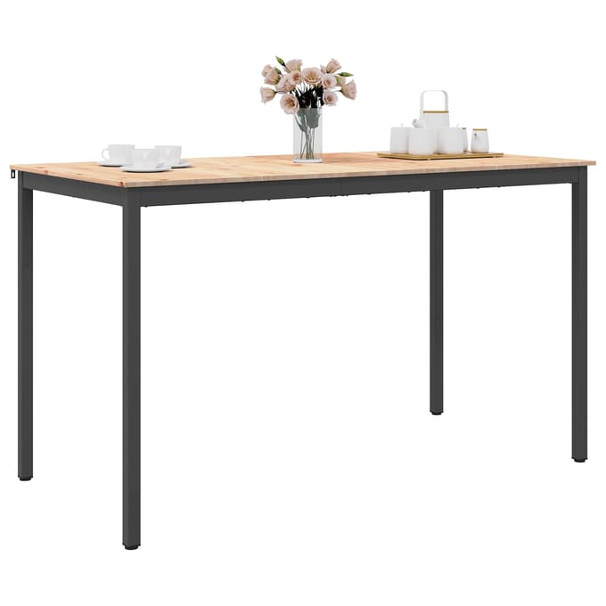 vidaXL - Bartafel - 180 - x - 90 - x - 105 - cm - Massief - grenenhout - Naturel