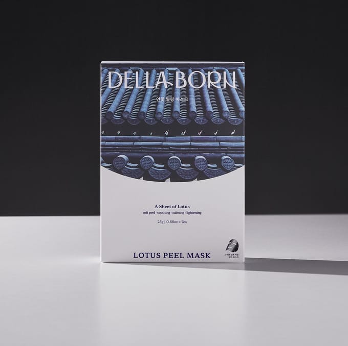 DELLA BORN - Lotus Peel Mask - 7 stuks - 1 box - [Korean Skincare]