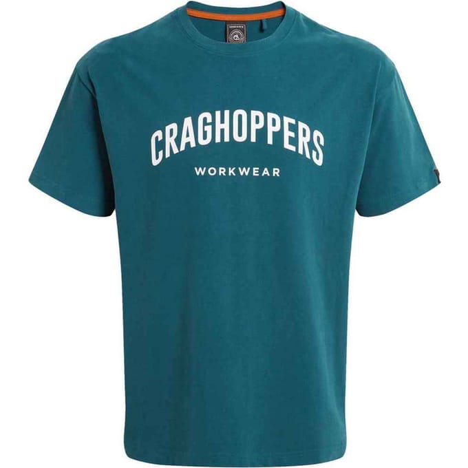 Craghoppers Heren Batley Werk T-Shirt (Donker Egeïsch Blauw)