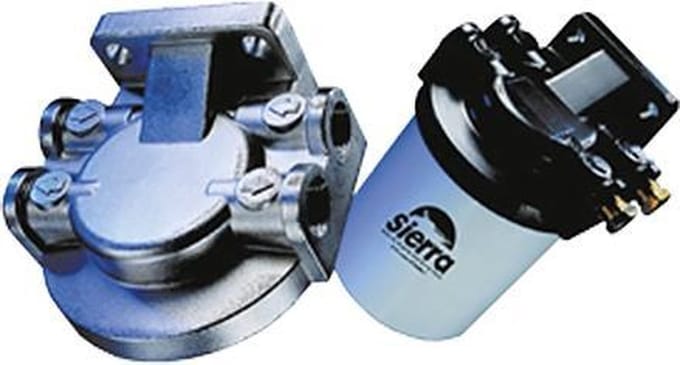 Sierra Benzinefilter met Waterafscheider complete Kit