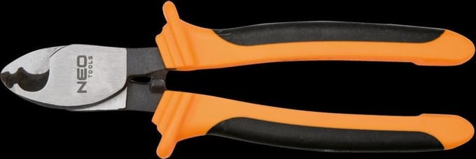 NEO - Kabelschaarknijper - 200 mm - Ergonomische Handgreep - Chrom-vanadium Staal