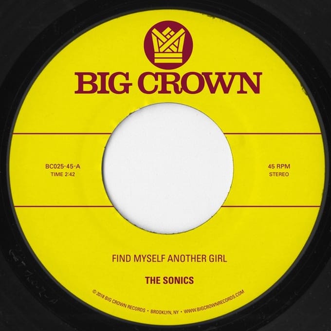 Sonics & Scam - Find Myself Another Girl / Spooky (7" Single)