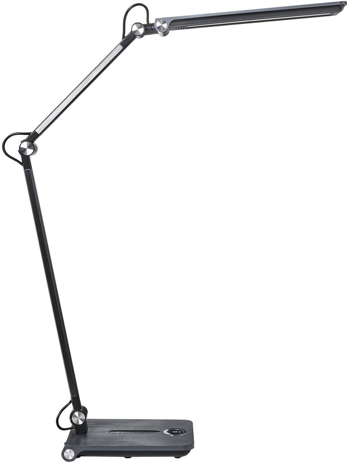 AQUILA - Bureaulamp LED - Grijs - Synthetisch materiaal