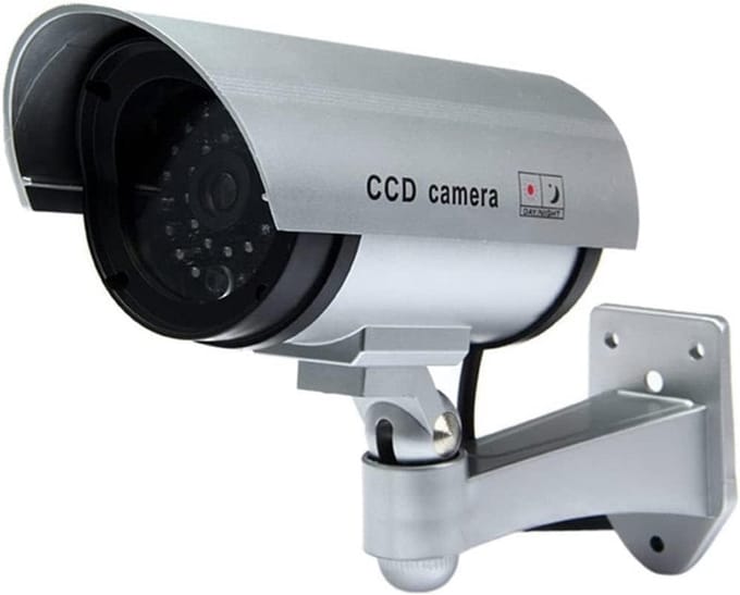 CCTV Dummy Camera voor Buiten met Knipperende LED's - Professioneel Ontwerp voor Hu beveiligen