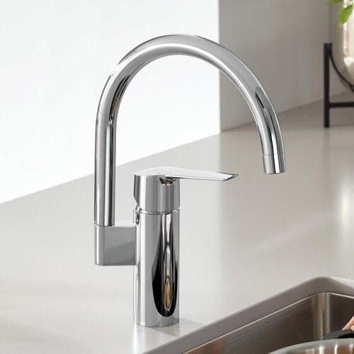 GROHE Start Keukenkraan - Hoge uitloop - 150° draaibereik - Chroom