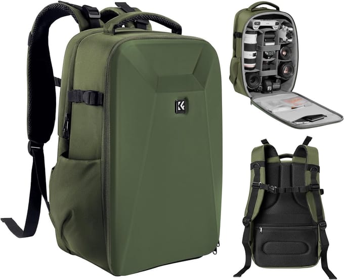 Waterdichte Camera Rugzak met Laptopvak voor DSLR en Accessoires