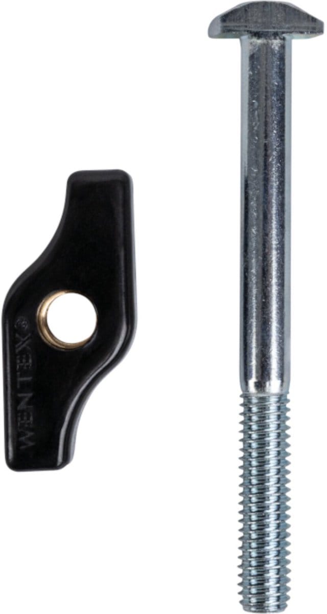 Wentex SET Frame Vleugelmoer M8 en hamerkopbout Zwart