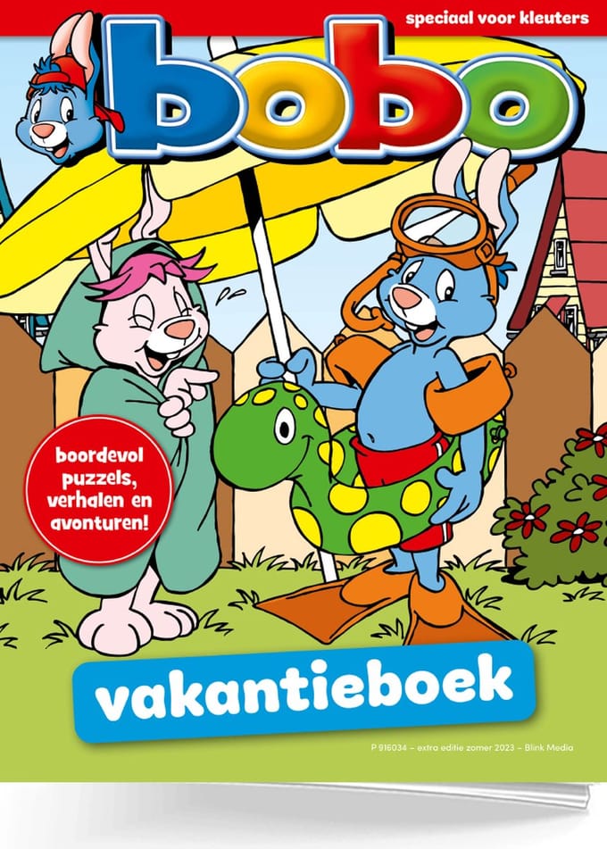 Bobo Vakantieboek - Voor kinderen van 4 en 5 jaar - Doeboek