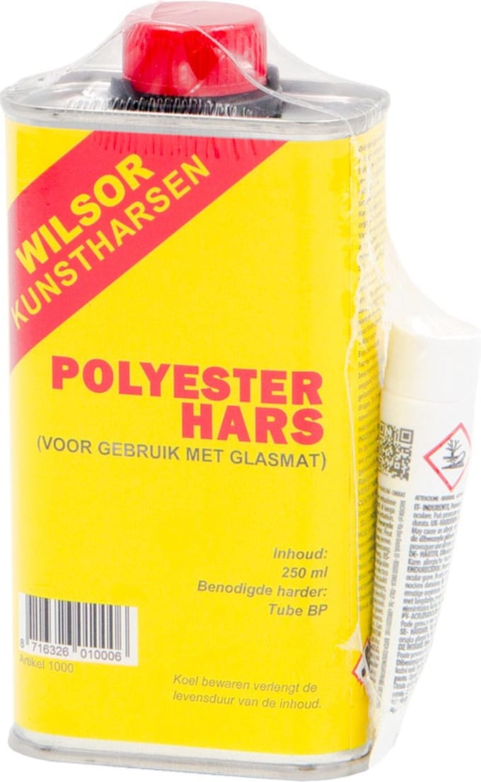 Wilsor Polyesterhars 0.25 Liter