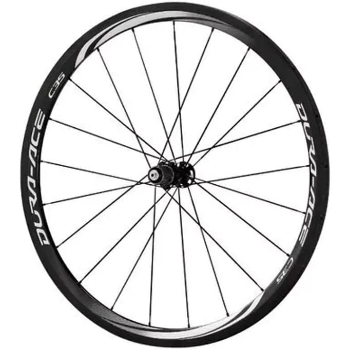Shimano Velg Dura-ace Wh-9000-c35-cl Achter Alu/carbon 21g