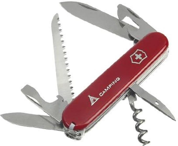 Victorinox Swiss Army Camper Multitool 13 Functies Rood
