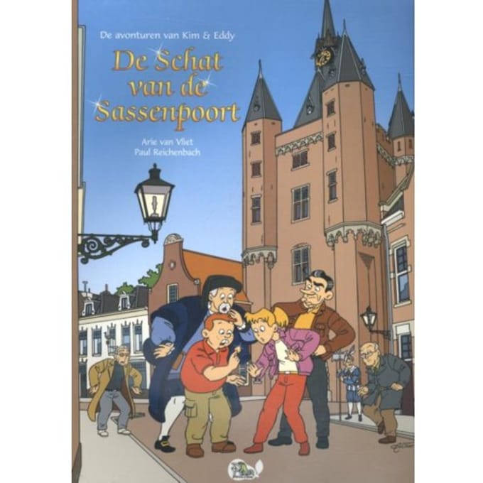 De Schat Van De Sassenpoort - De Avonturen Van Kim & Eddy - Arie van Vliet