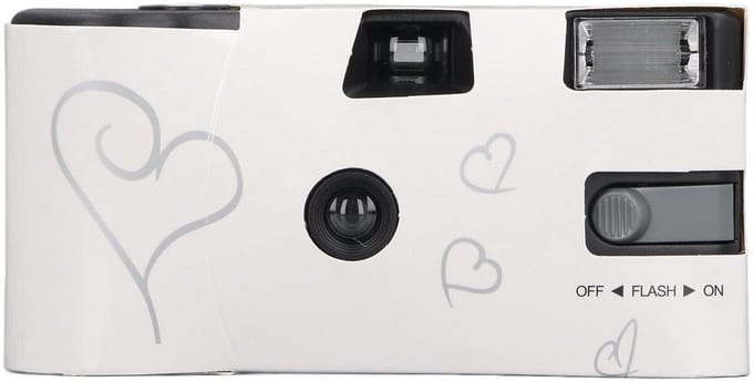 Dailygoods - Wegwerpcamera met Flits en 27 Opnamen