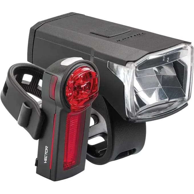 Voor- en achterverlichtingsset Trelock LS440 and LS740